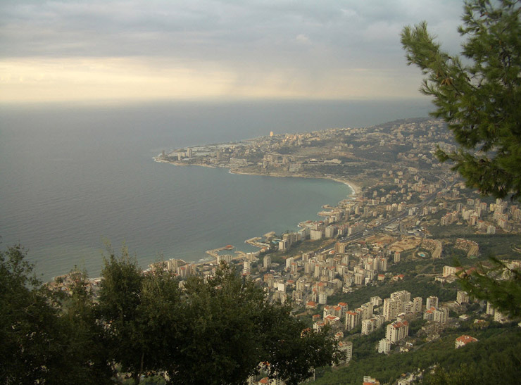 Jounieh View From Harissa